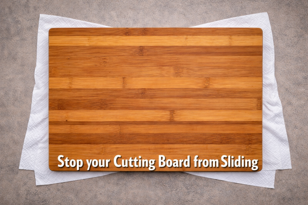 Stop your Cutting Board from Sliding