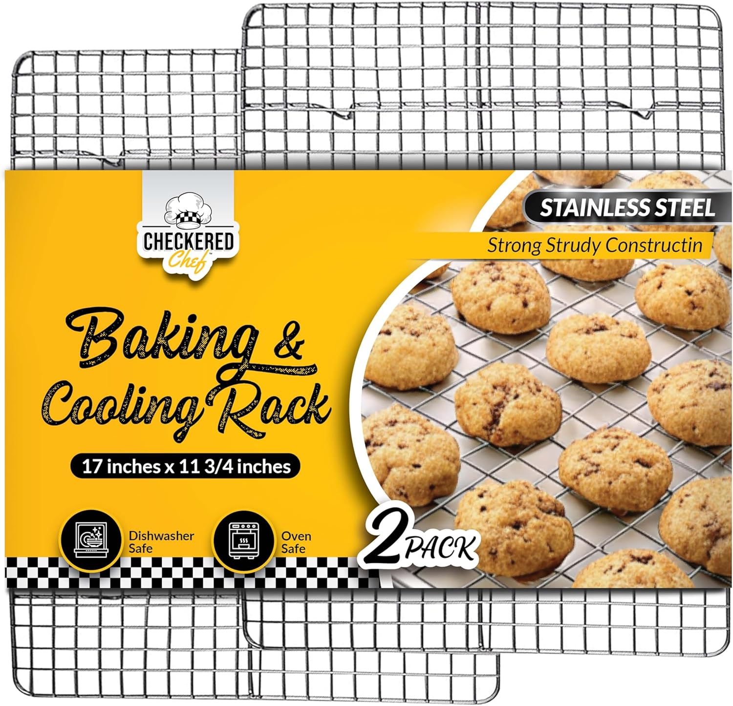 Checkered Chef Stainless Steel Cooling Rack